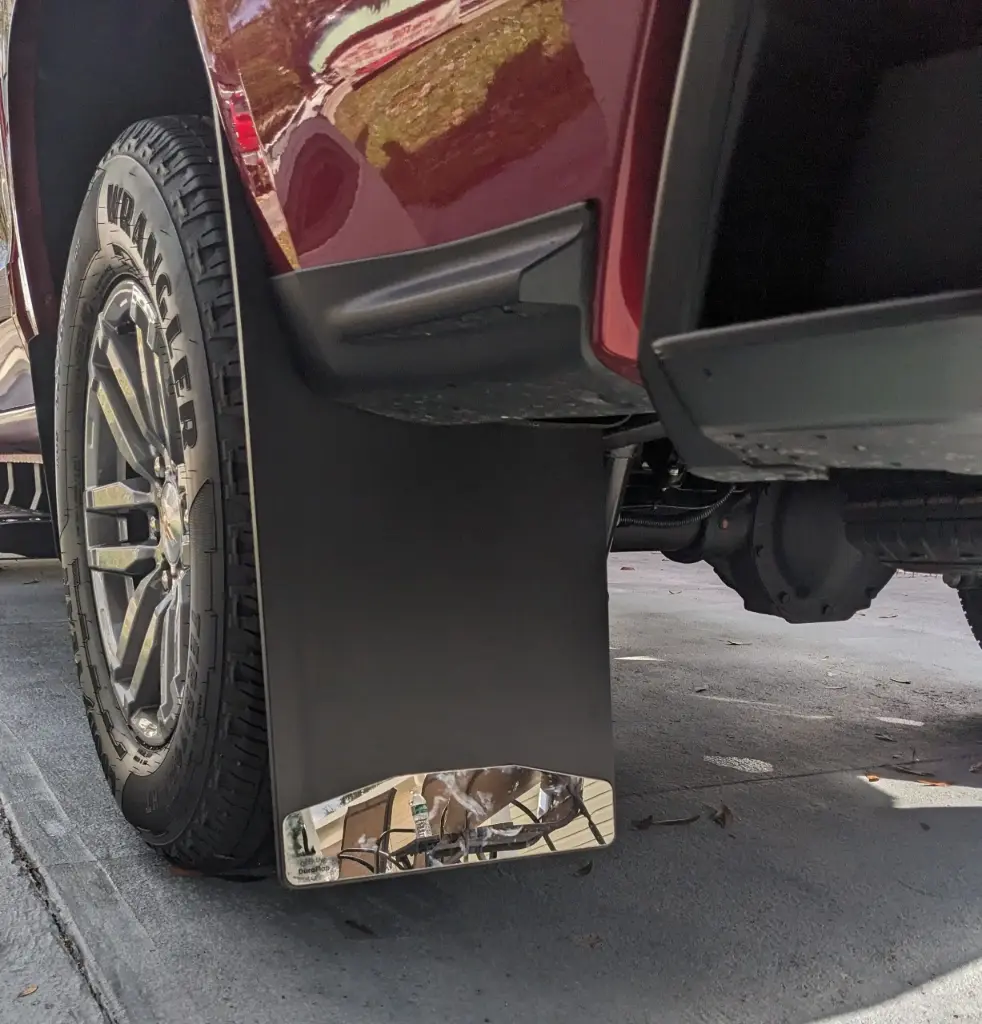 Chevy Colorado rear mud flaps, 2023 – 2024