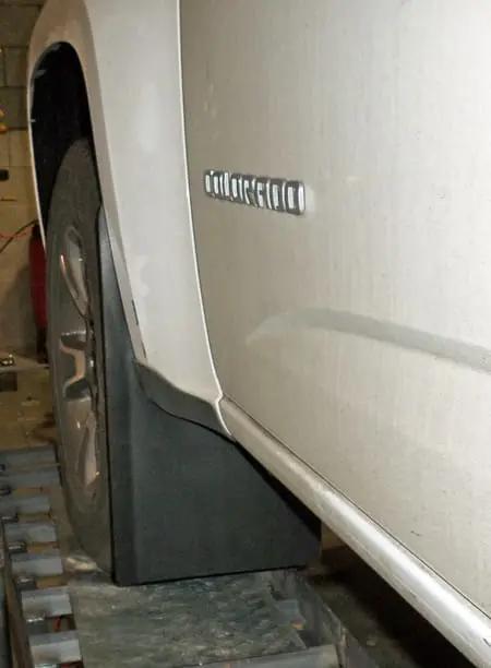 Chevy Colorado front mud flaps, 2015 – 2022