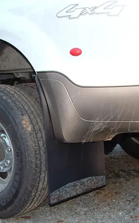 Ford F350/450 rear mud flaps, 1999 - 2010, dually