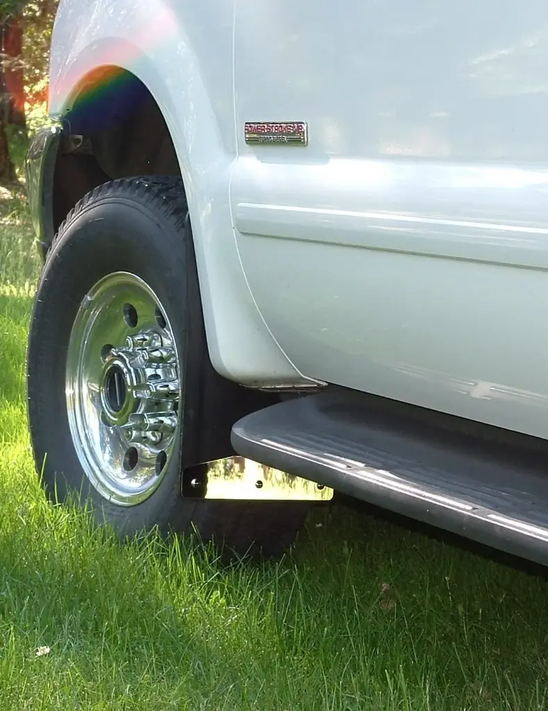 Ford F250/350/450 front mud flaps, 1999 – 2007