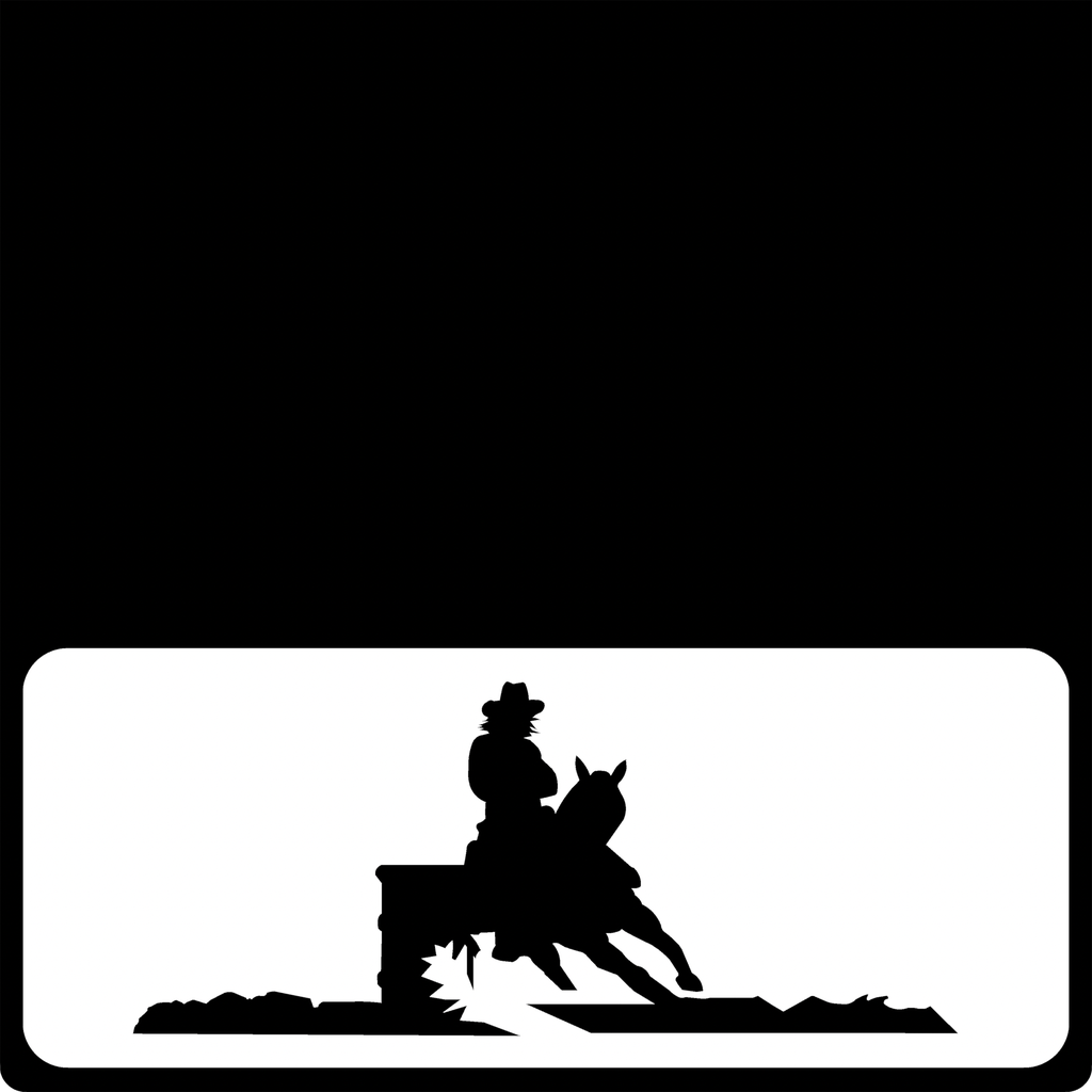 Barrel Racer Rectangle Weight 