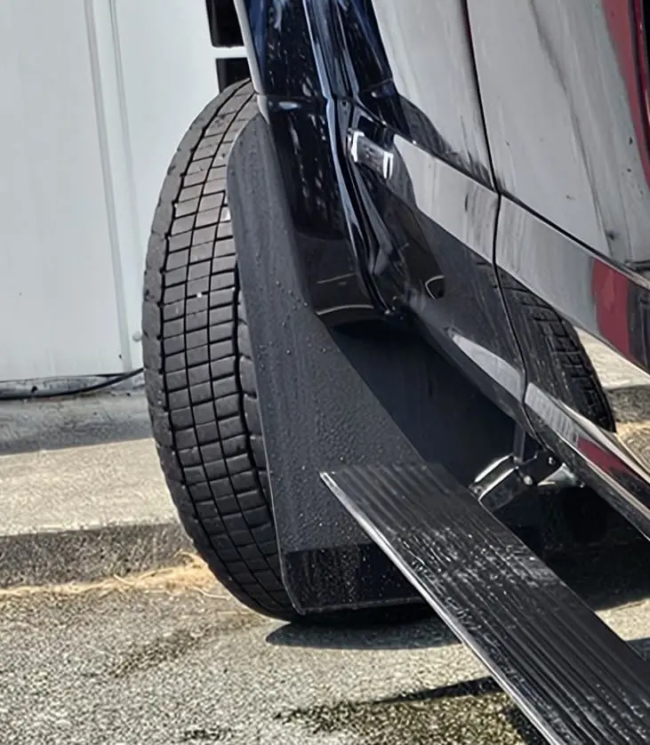 Ford F450/F550/F600 front mud flaps, 2023-Current