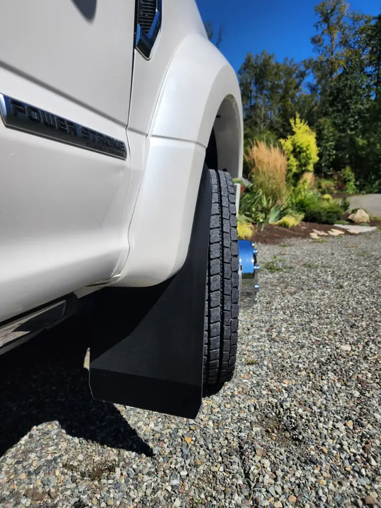 Ford F450/F550/F600 front mud flaps, 2017-2022