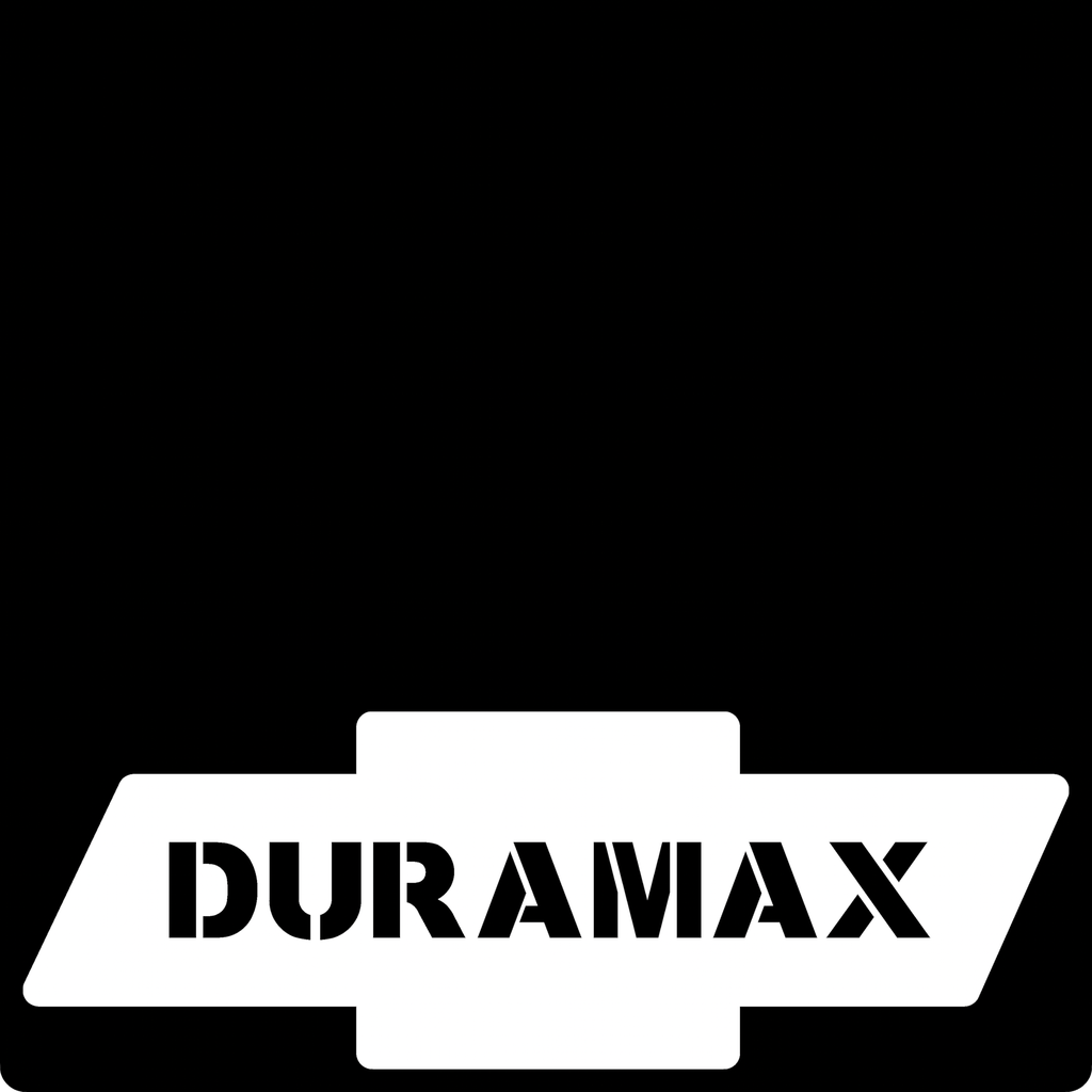 Duramax bow tie silouhette