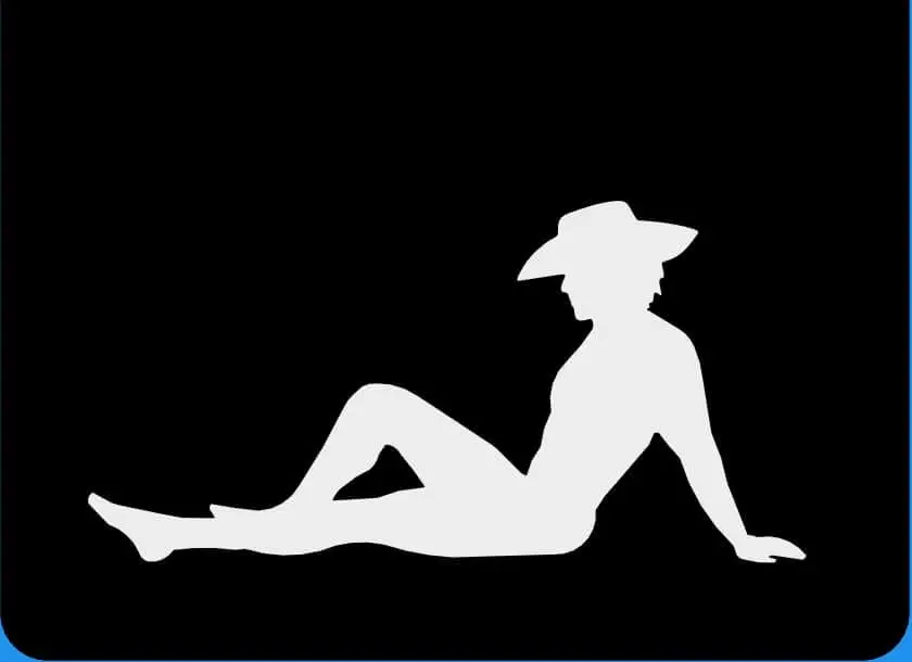 Naked Cowboy Silhouette Weight
