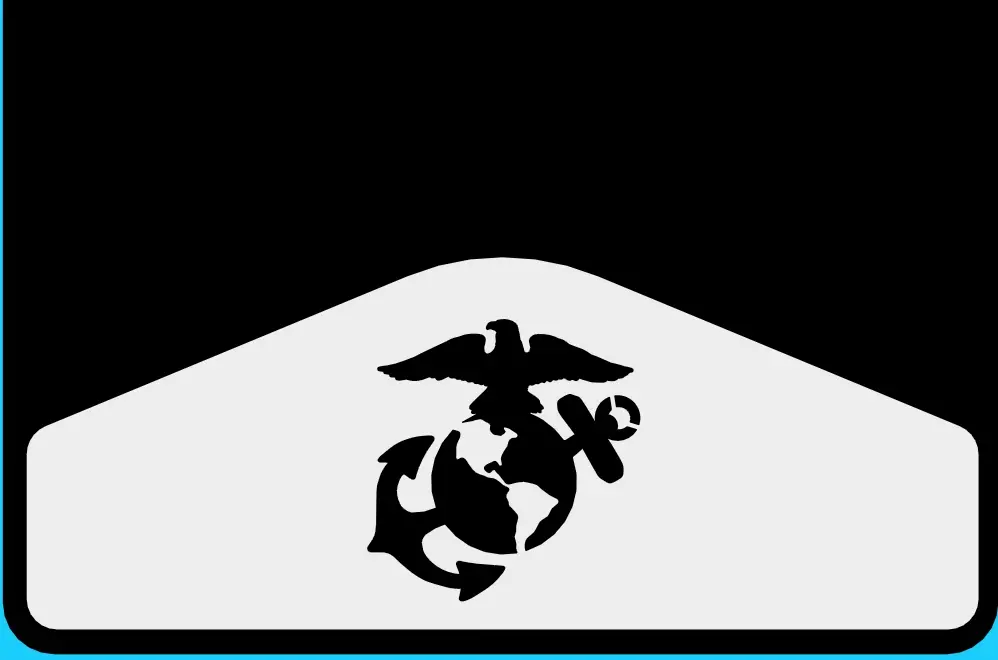 Marine Logo Weight Custom A