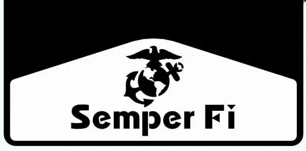 Marine w/Semper Fi Weight 