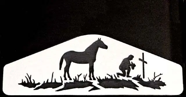 Praying Cowboy Weight