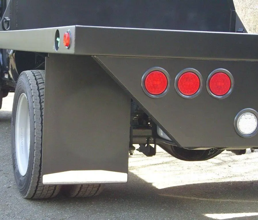Flat Bed / Service Bed rear mud flaps