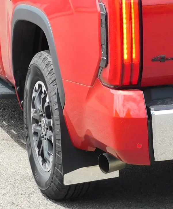 Toyota Tundra rear mud flaps, 2022-current