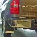 Chevy 1500 rear mud flaps, 2007.5 - 2013 
