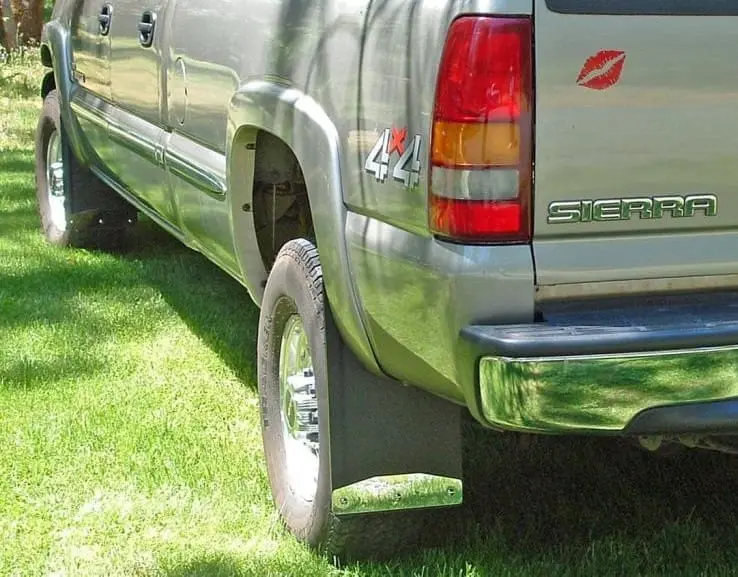 Chevy 1500 rear mud flaps, 2001 - 2007  