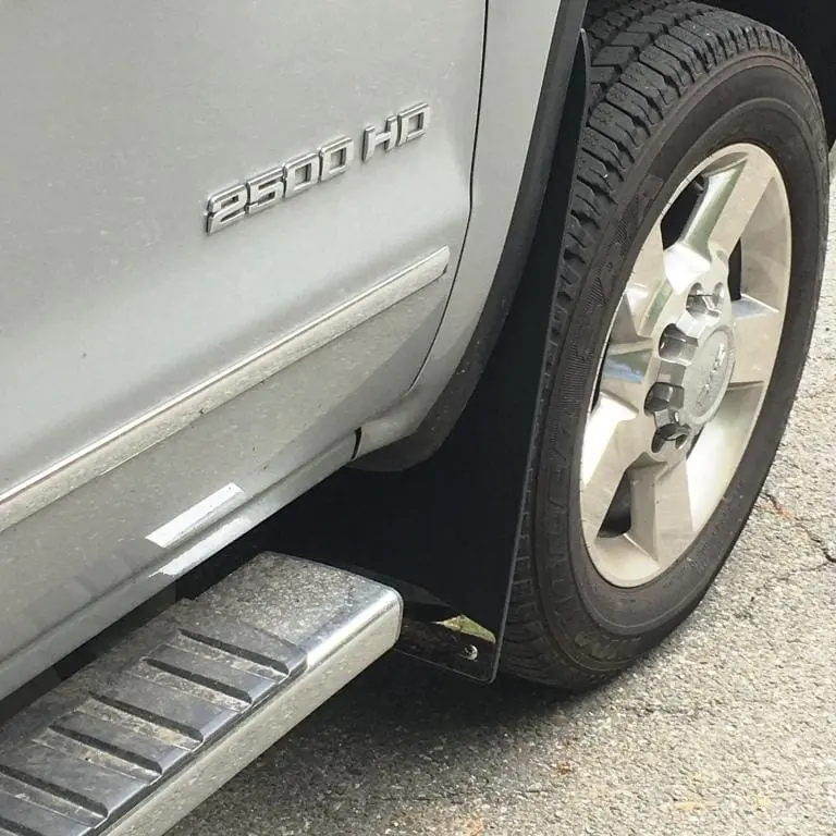GMC 2500/3500 front mud flaps, 2015 - 2019