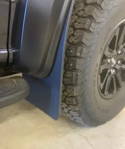 [0198] Ford F150 Raptor front mud flaps, 2021 – Current