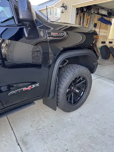 [0244] GMC 1500 AT4X front mud flaps, 2023 – Current