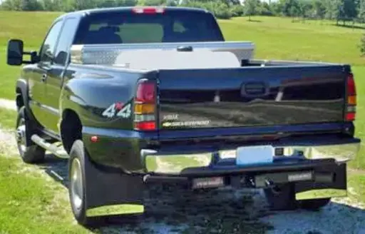 [007989] Chevy/GMC 3500 rear mud flaps, 2001 – 2007, dually