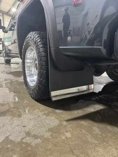[0224] Chevy/GMC 3500 rear mud flaps, 2024 – Current, dually