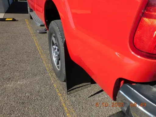 [0432] Ford F250/350 rear mud flaps, 2011 - 2016, single rear wheel