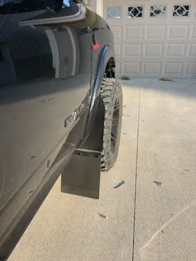[000016] Lifted Dodge Truck Custom Mud Flaps Front – DRILL-LESS