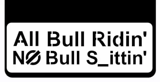 [001417] All Bull Riding Weight 