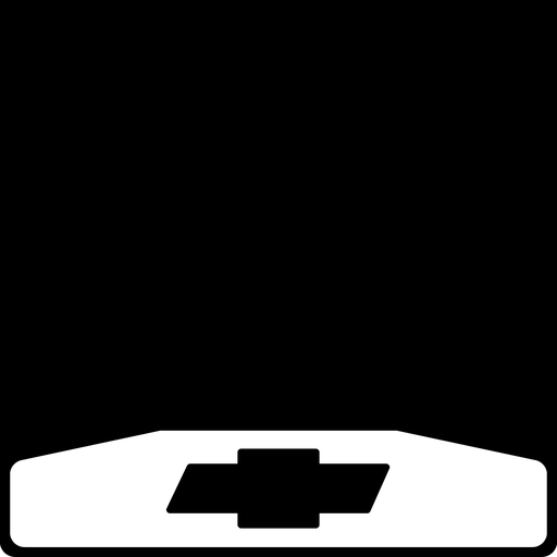 [003034] Chevy bow tie silhouette