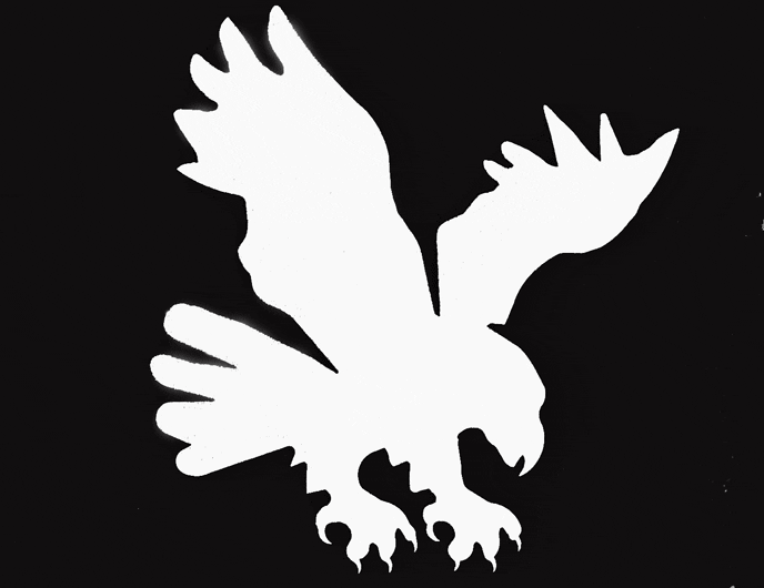 [004929] Eagle Landing 8" x 7"